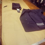 The making of the suit in our workshop